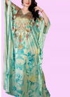 Sea Green Colour Fancy Designer Casual Wear Japan Satin Silk Kaftan Style Kurti Collection 202